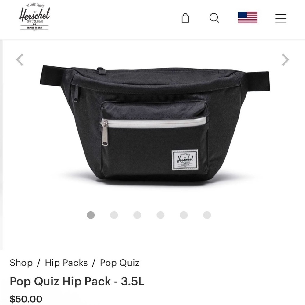 Herschel Pop Quiz Hip Pack - 3.5l